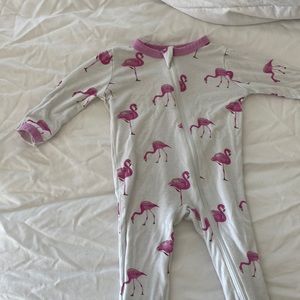 Kyte Baby flamingo footie